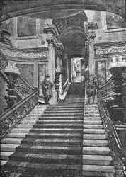 Grote Trap, Buckingham Palace, 1890