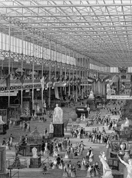 Grote Tentoonstelling in het Crystal Palace, Hyde Park, Londen, 1851