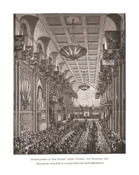 Grote Zaal Guildhall, 1837, 1886