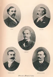 Grote Muzikanten - Plaat VI., 1895