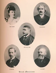 Grote muzikanten - Plaat XIV., 1895