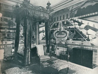 Groene Fluwelen Kamer, Stoke Edith, ca. 1909