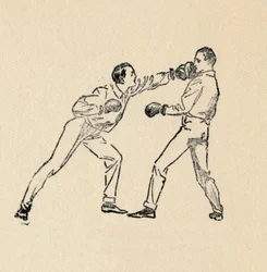 Bescherming voor Linkerhand Leid aan Hoofd, 1912