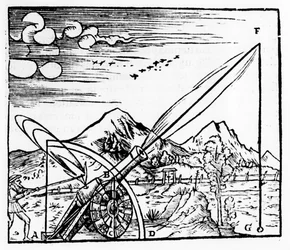 Kanonier die een kanon afvuurt, 1561