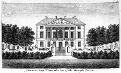 Gunnersbury House, de zetel van prinses Amelia