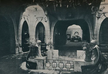 Hal in de Duitse sectie van de Turijnse tentoonstelling, 1902