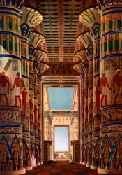 Zuilenhal, Karnak, Egypte