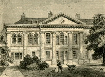 Zaal van het Timmerlieden Gilde, ca. 1872