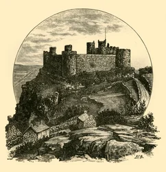 Kasteel Harlech, 1898