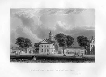 Harvard Universiteit, Cambridge, Massachusetts, 1855