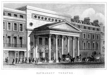 Haymarket Theater, Westminster, Londen, 19e eeuw