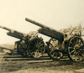 Zware artillerie, c. 1914-1918