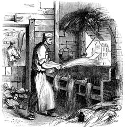 Hennep hekelen, 1866