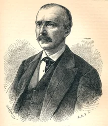Heinrich Schliemann, 1822-1890, Duitse archeoloog, 1893