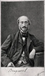 Henri Becquerel, Franse natuurkundige, eind 19e of begin 20e eeuw