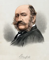 Henry Somerset, 8e hertog van Beaufort 1824-1899, ca. 1880