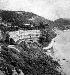 Hesketh Crescent, Torquay, Devon, begin 20e eeuw