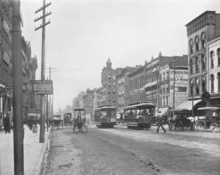 High Street, Columbus, Ohio, VS, ca. 1900