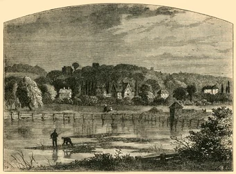 Highgate Ponds, ca. 1876