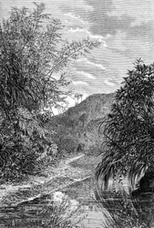 Hooglandlandschap, Formosa, ca. 1890