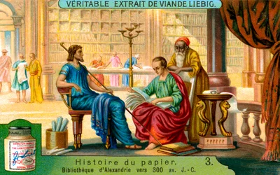 Geschiedenis van papier: 3, ca. 1900