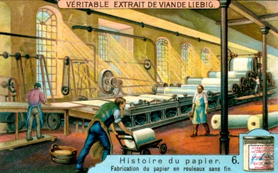 Geschiedenis van papier: 6, ca. 1900