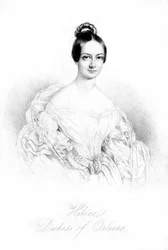 Hélène van Mecklenburg-Schwerin, Hertogin van Orléans 1814-1858, 19e eeuw