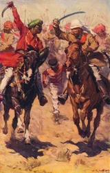 Hodson bij Rohtak, 1857 c1912