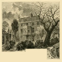 Hogarths huis, ca. 1878