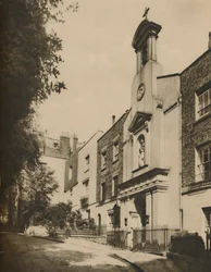 Holly Place, een rustige zijweg aan de kant van Hampstead Hill, ca. 1935