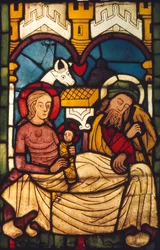 Heilige Familie in de Stal van een Zweedse Kerk, ca. 20e eeuw