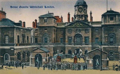 Horse Guards Whitehall Londen, ca. 1910