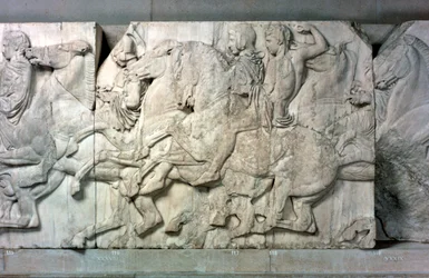 Ruiters van het Parthenon fries, 447-432 v.Chr.