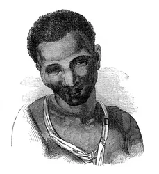 Hottentot vrouw, 1848