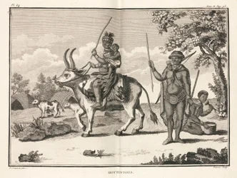 Hottentotten, Afrika