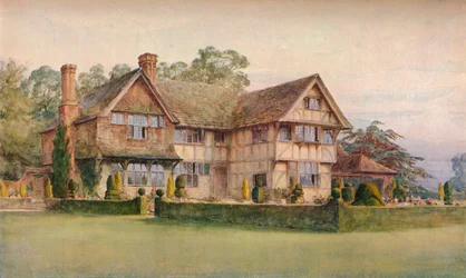 Huis in Rusper, nabij Horsham, Sussex, ca. 1911