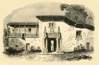 Huis van Pizarro, Cuzco, 1890