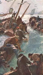 Hoe we de sardines vingen, 1895, c1902