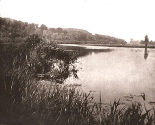 Hurley Reach, Rivier de Theems tussen Bisham en Medmenham, Buckinghamshire, 1894