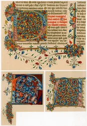 Verlichte beginletters, 1405-1415