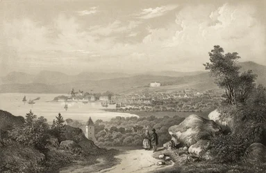 Illustratie uit het boek Noorwegen voorgesteld in tekeningen door Asbjørnsen, P.Chr. en uitgegeven door Chr. Tønsberg (no, 1848)
