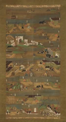 Geïllustreerde biografie van Prins Shotoku Shotoku Taishi e-den