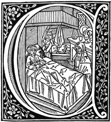 Illustratie uit Boethius De Consolatione Philosophiae, 1498 1964