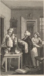 Illustratie bij Tristram Shandy, Deel 4, 19e eeuw