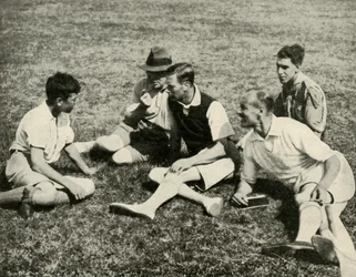 In Kamp bij Southwold, Suffolk: Een Vriendschappelijk Gesprek