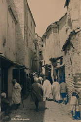 In de Arabische Wijk, Caïro, Egypte, 1936