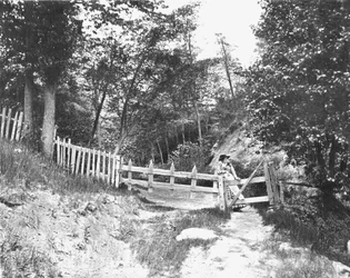 In de Berkshire Heuvels, Massachusetts, VS, ca. 1900