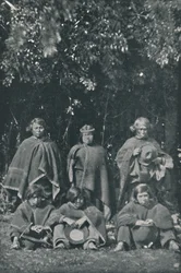 Indianen van het eiland Chiloe, 1916