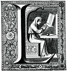 Initiaal letter L, 1870
