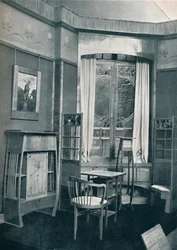 Interieur. Gedecoreerd door M. Niedermoser, ca. 1900